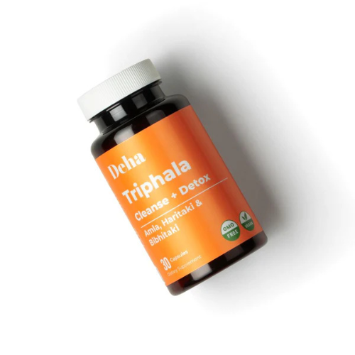 Triphala - Amla, Haritaki and Bibhitaki Capsules