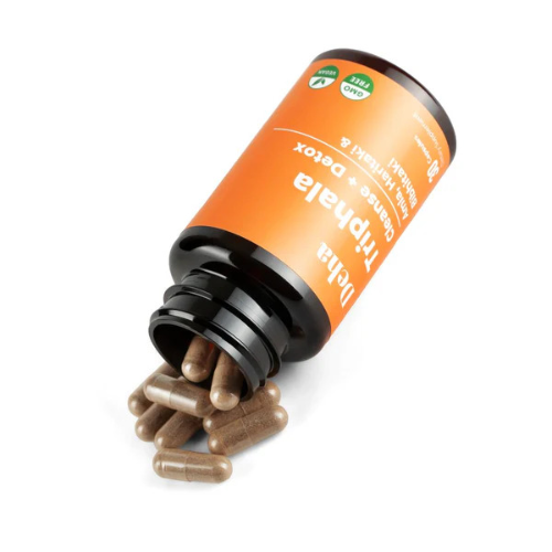 Triphala - Amla, Haritaki and Bibhitaki Capsules
