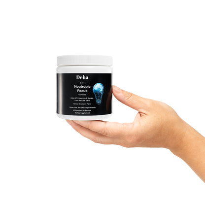 Focus Gummies Nootropic Brain Supplement with Vitamin B6 & Vitamin B12