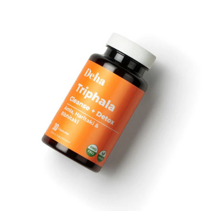 Triphala - Amla, Haritaki and Bibhitaki Capsules